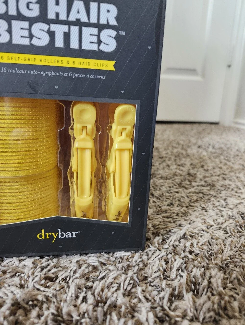 drybar Big Hair Besties Yellow Hair Rollers & Clips